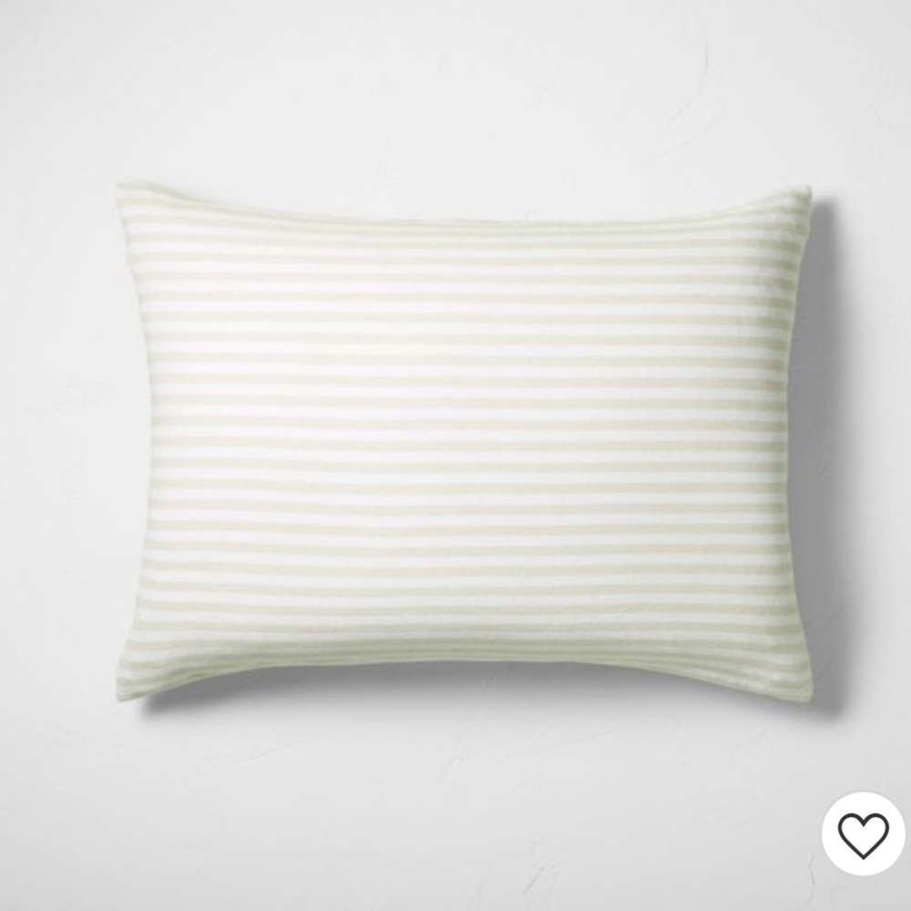 Target Casaluna Heavyweight Linen Blend Stripe Pillow Sham Set